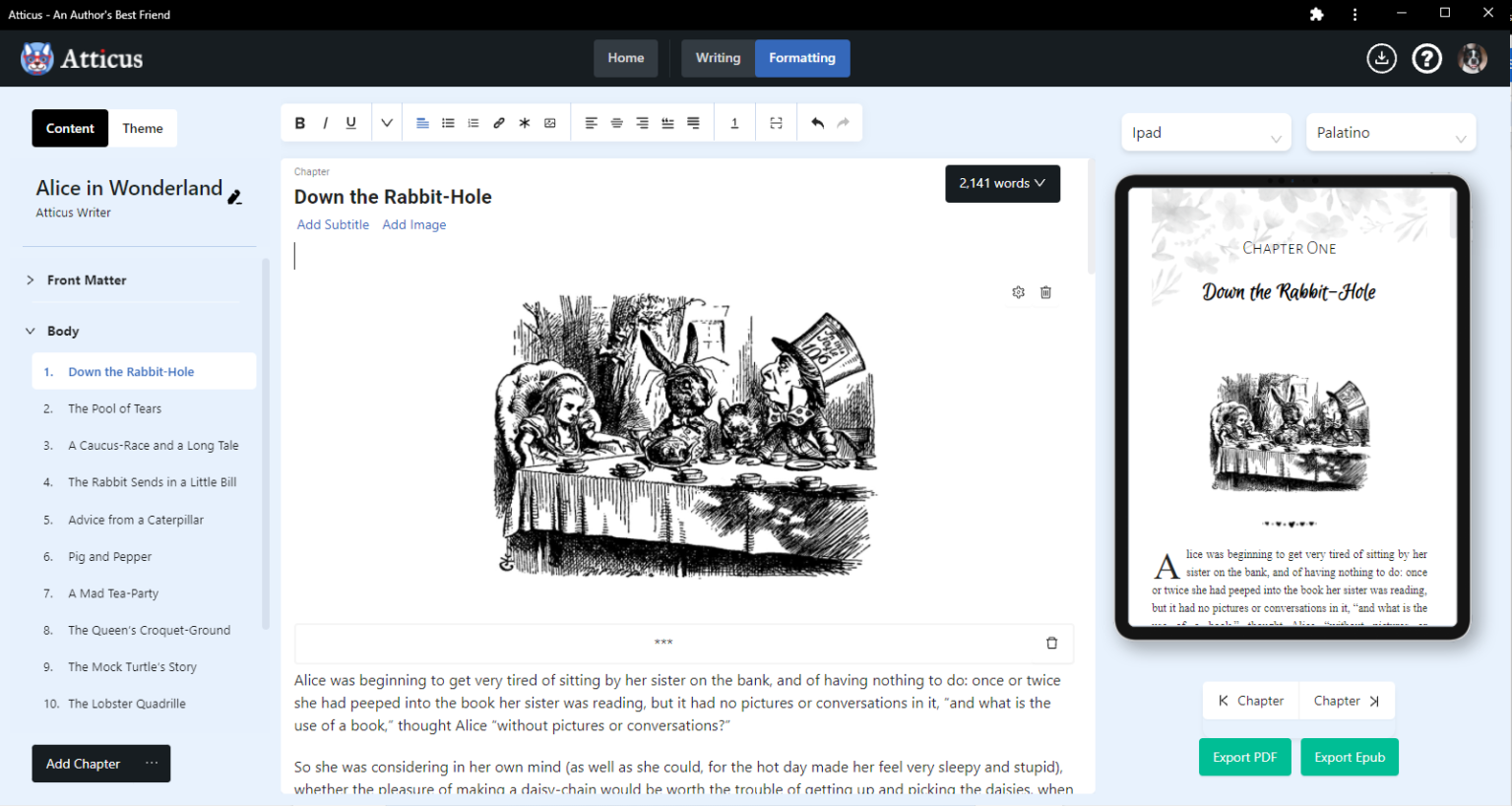 Atticus Review An AllInOne Writing and Formatting Tool for Authors